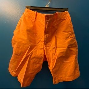 33 Large orange Gap casual shorts corduroy